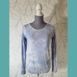 Lululemon Periwinkle Blue Washed Swiftly Tech Relaxed Long Sleeve